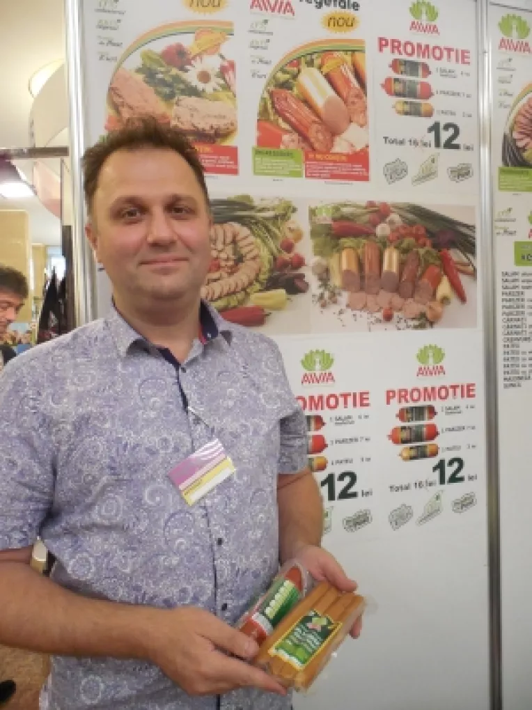 Adrian Sinca: "Alimentele vegetale AIVIA intrunesc anumite calitati ale alimentelor functionale!"
