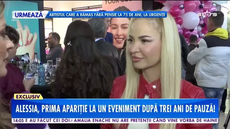 Alessia, prima aparitie la un eveniment dupa trei ani de pauza