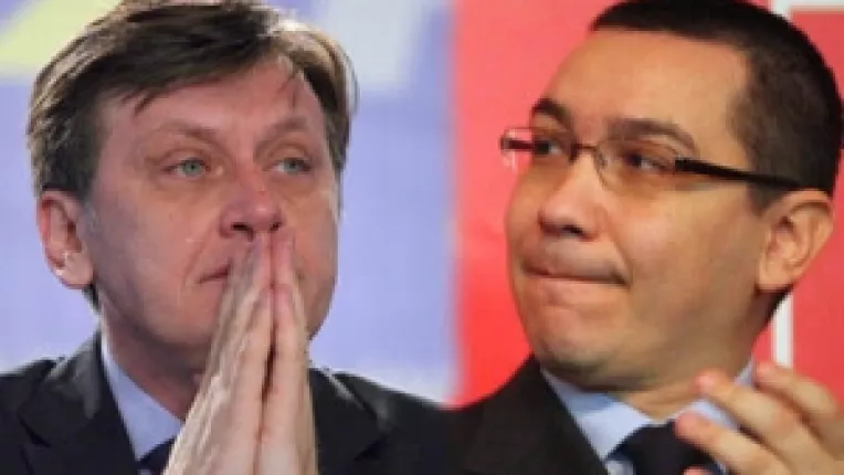 Analiza: Victor Ponta si Crin Antonescu intr-o ecuatie complicata