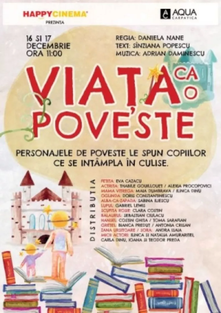 Atelierele lui Mos Craciun, balet, teatru pentru copii, filme si patinaj artistic, la Liberty Center, in perioada 20-23 Decembrie 2017