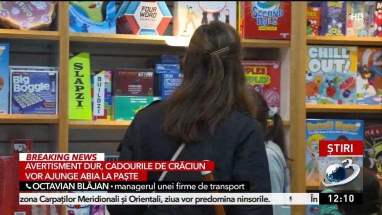 Avertismentul transportatorilor: Cadourile de Craciun vor ajunge la Paste