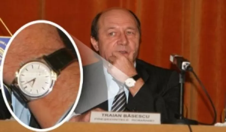 Banc: Ceasul lui Basescu