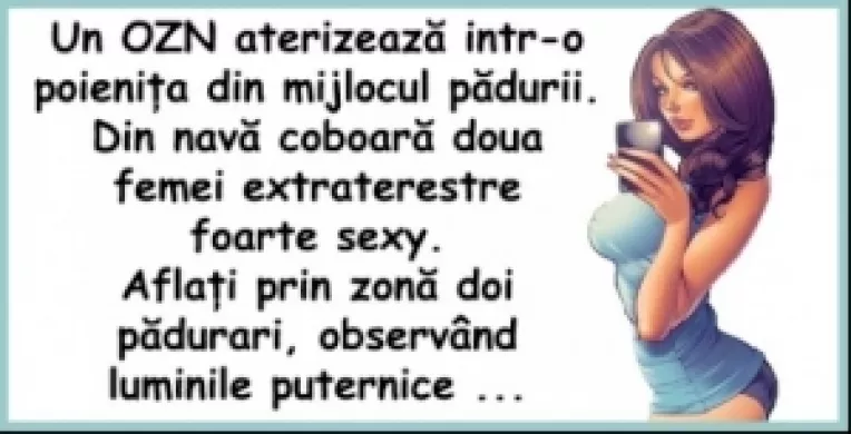 Bancuri cu pamanteni, martieni si alti extraterestri