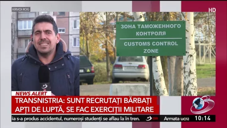 Barbatii apti de lupta din Transnistria sunt recrutati. Se fac exercitii militare