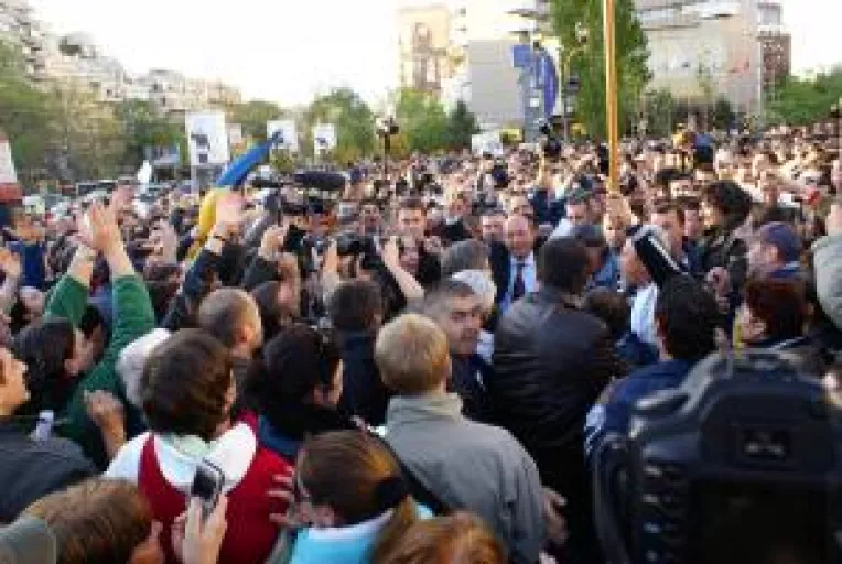 Basescu:. Pana luni sunt inca presedinte in functie!