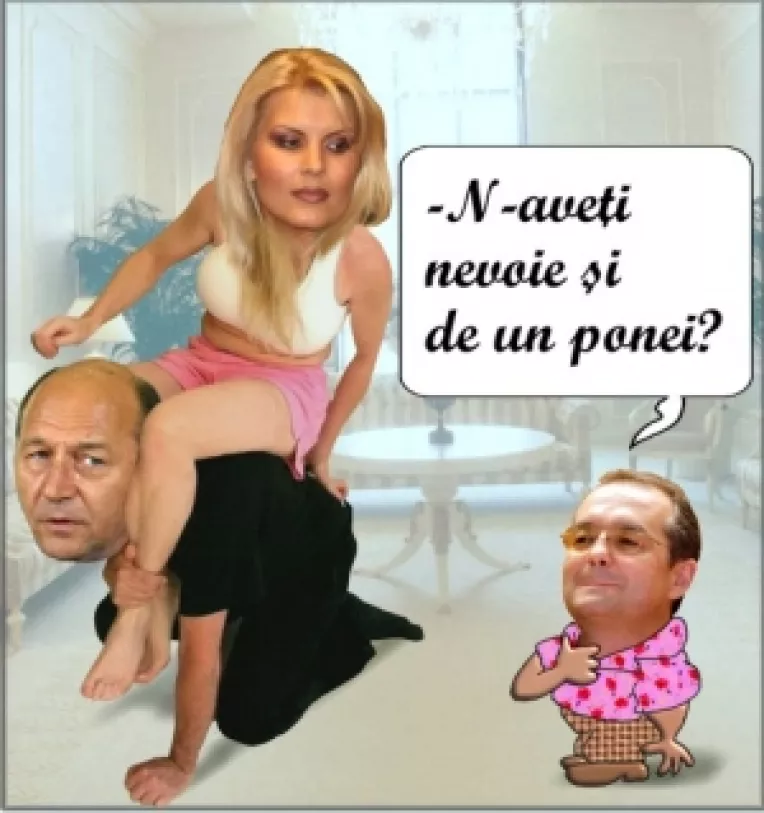 Basescu: Sustinut doar de Udrea, Ridzi, Boc si alti acoliti din PD-L