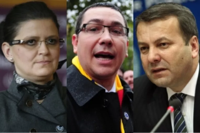 Boagiu si Ialomiteanu nu raspund la afirmatia lui Ponta ca "ministrii facuti la seral nu pot scoate tara din criza" 