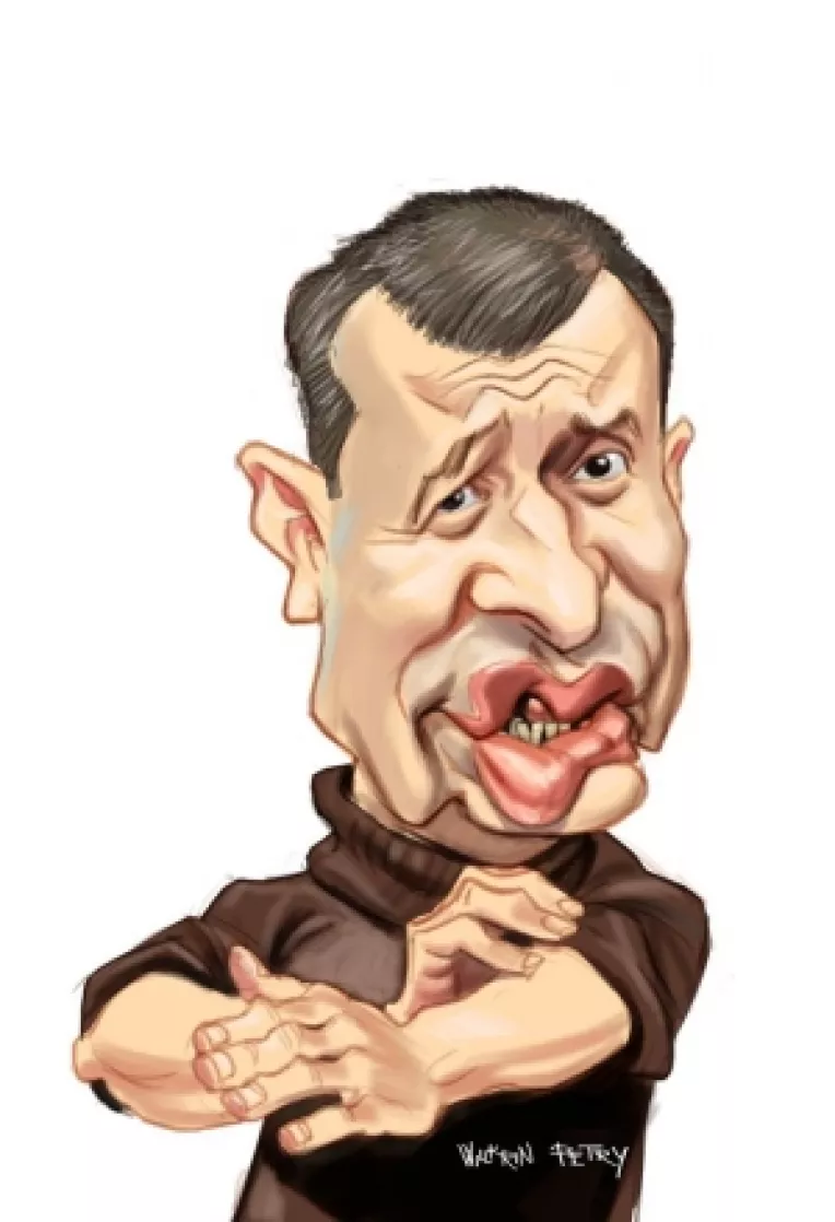 Cadoul lui Basescu de ziua lui Dinescu: "Un caraghios de poet"