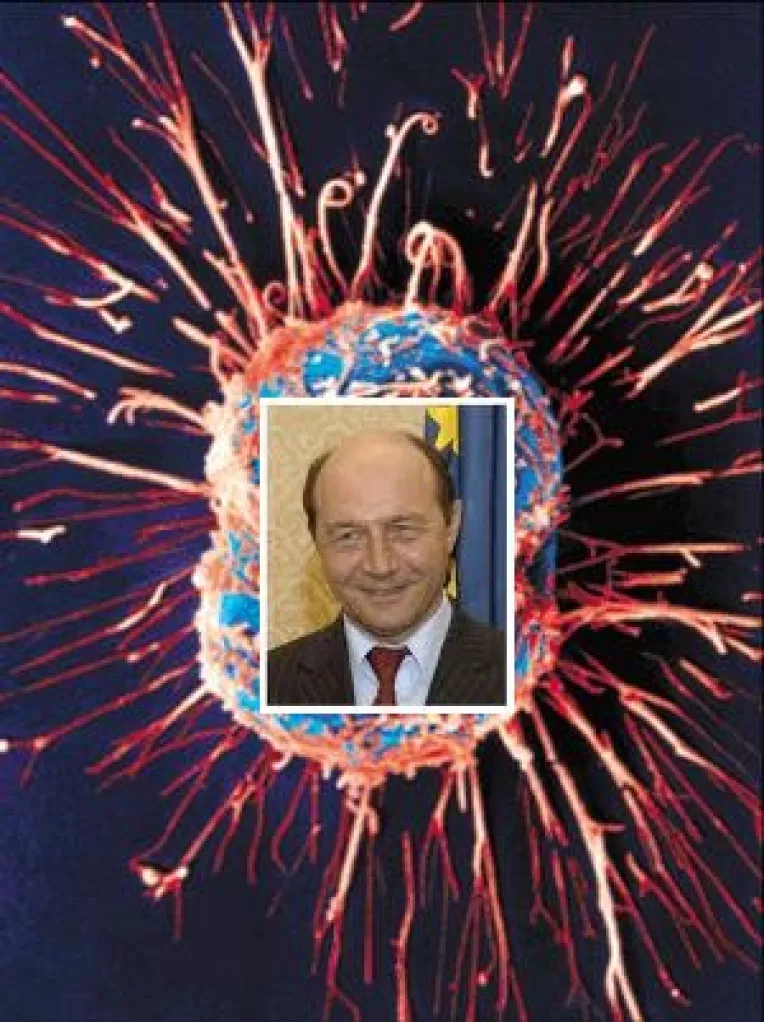 Cancerul Romaniei: Traian Basescu extirpat