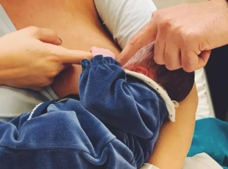 Catrinel Menghia a nascut o fetita, Caroline