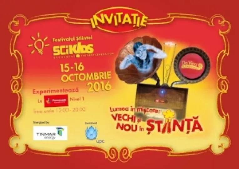 Cea de-a patra editie SCIKiDS Festivalul Stiintei vine la Mall Promenada in octombrie