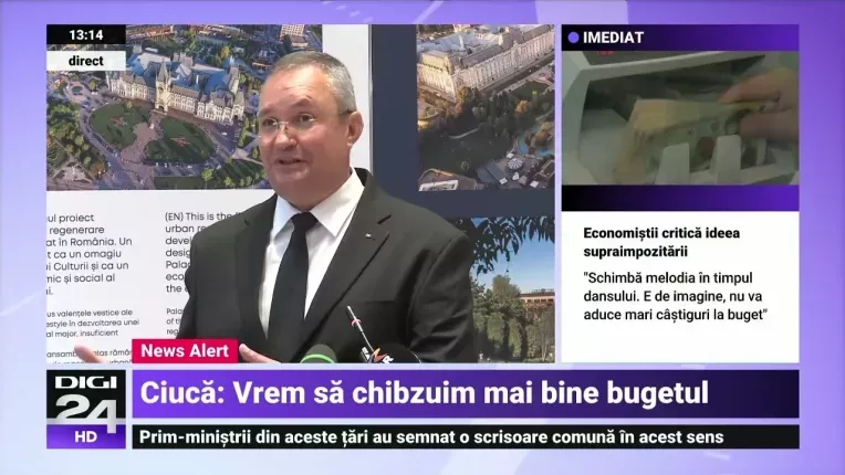 Ciuca: Nu discutam despre o supraimpozitare, ci despre impozitarea anumitor venituri