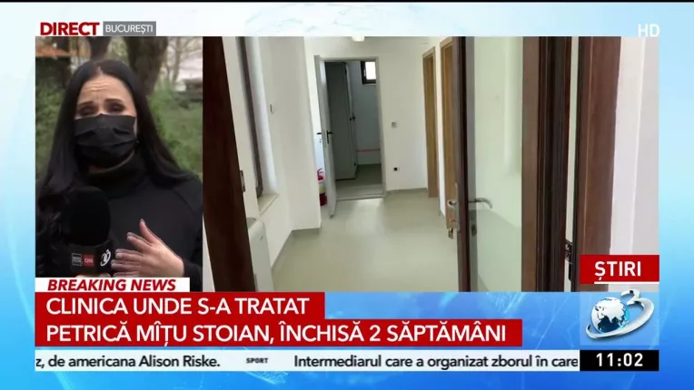 Clinica unde s-a tratat Petrica Mitu Stoian, inchisa doua saptamani