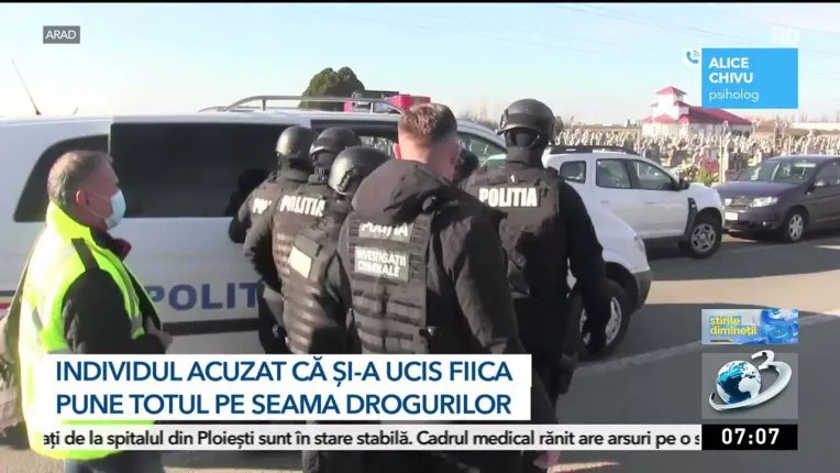 Criminalul fetitei de la Arad, in lacrimi