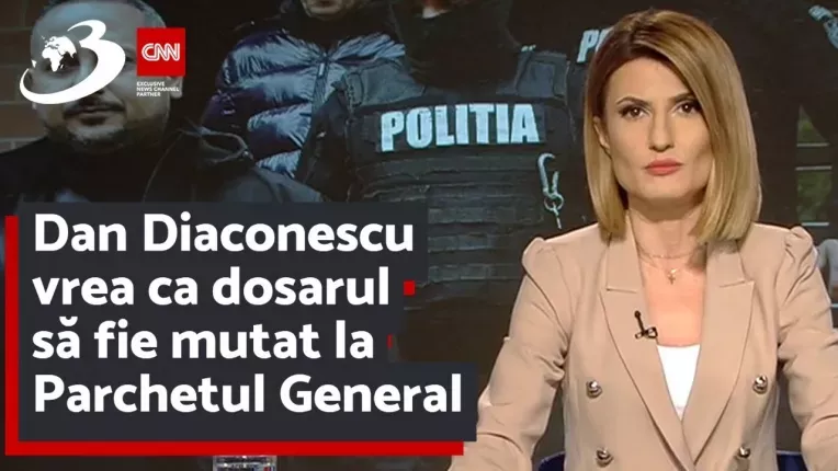 Dan Diaconescu vrea ca dosarul sa fie mutat la Parchetul General si sa scape de arestul la domiciliu