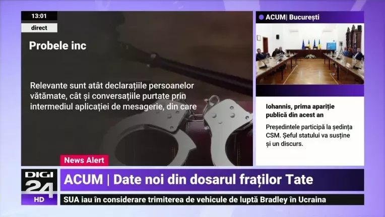 Date noi din dosarul fratilor Andrew si Tristan Tate. Probele care i-au dus in arest
