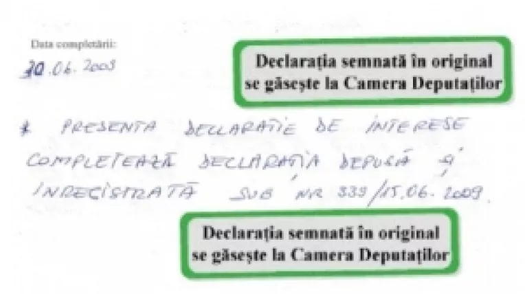 Deputata Oana Niculescu Mizil a gresit scrierea cuvantului "prezenta"