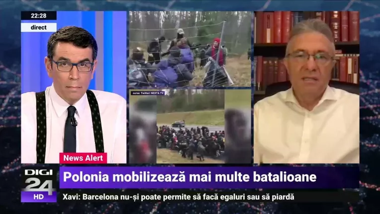 Diaconescu: Situatia de la granita UE cu Belarus este foarte grava, se pare ca va escalada