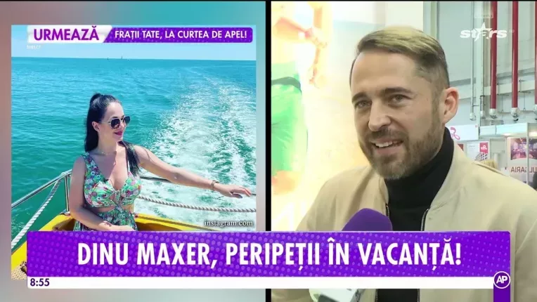 Dinu Maxer, peripetii in vacanta! Artistul s-a accidentat destul de grav