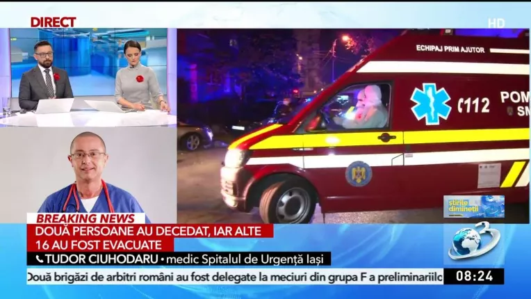 Dr. Tudor Ciuhodaru: O carpeala a dus la acest incendiu. Oricate justificari ar oferi autoritatile