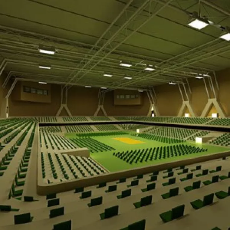 Elena Udrea: "Arena Bucurestiului ar putea fi gata in vara lui 2012"