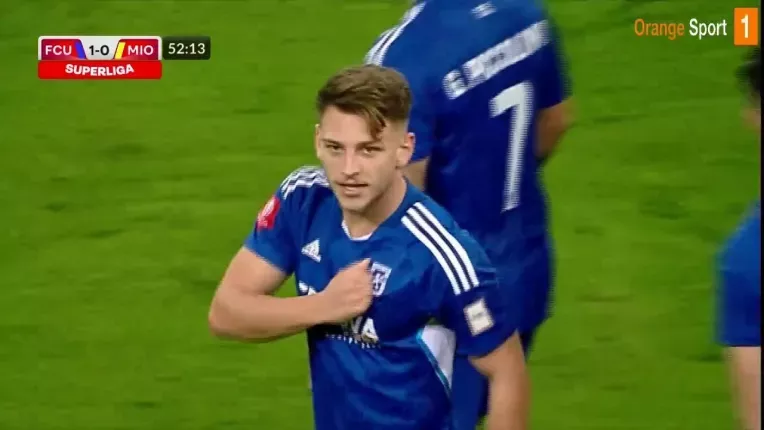 FCU Craiova - Mioveni 3-0. Echipa lui Dica, umilita de olteni