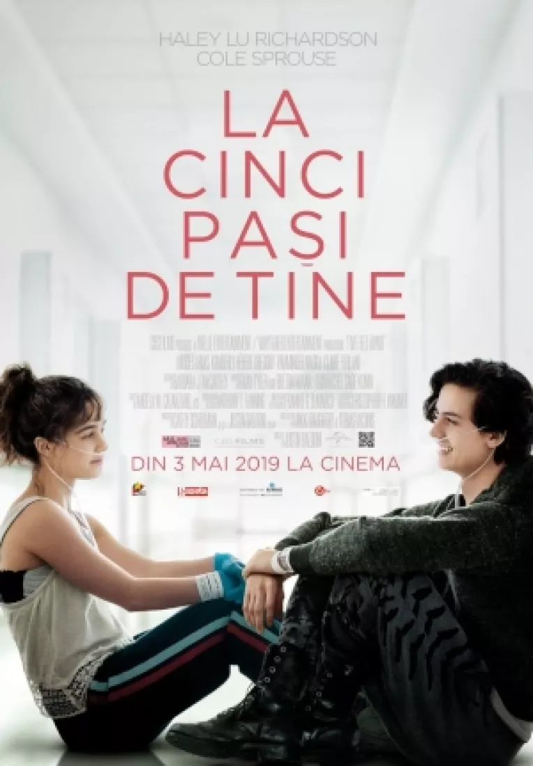 Filmul La Cinci pasi de tine, ecranizare a cartii cu acelasi nume