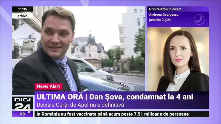 Fostul ministru Dan Sova a fost condamnat la 4 ani de inchisoare cu executare
