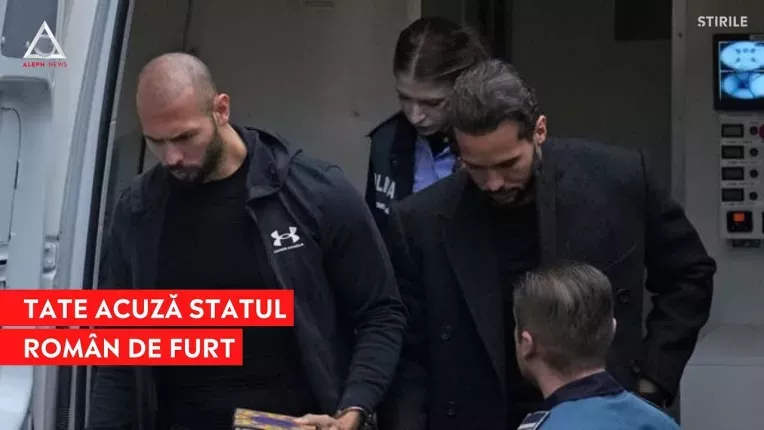 Fratii Tate acuza statul roman de furt