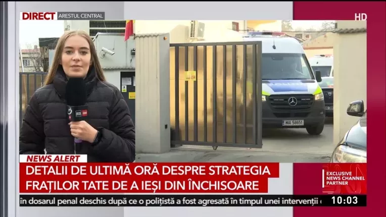 Fratii Tate, vizitati de Consulul General american, la Arestul Central