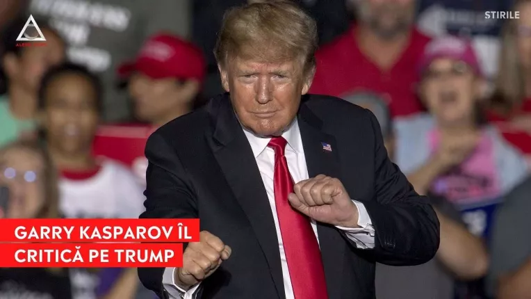 Garry Kasparov il critica pe Trump