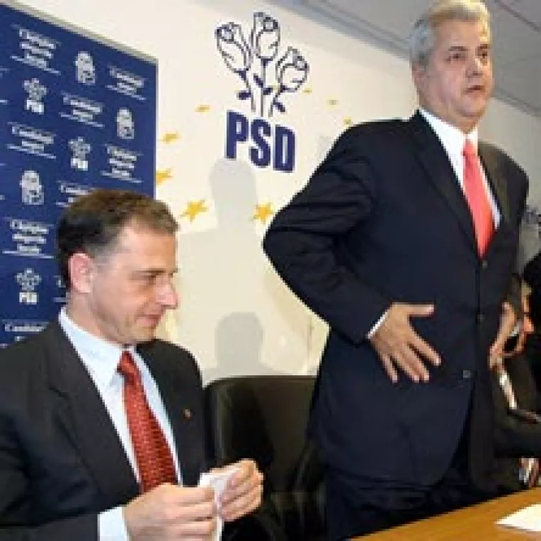 Geoana si Nastase, ca de la sef la sef