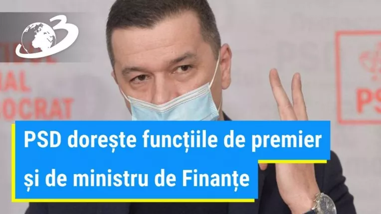 Grindeanu: "PSD isi doreste ambele functii, de premier si de ministru de Finante"