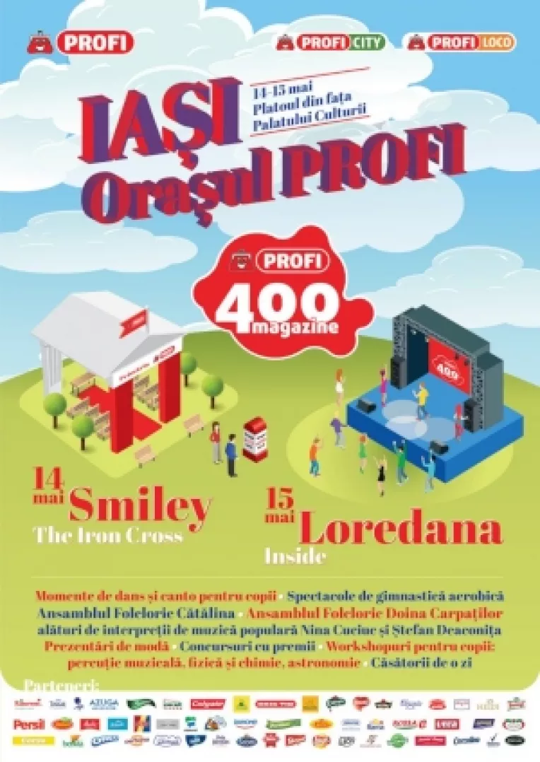 IASIUL IN SARBATOARE: AL 400-LEA MAGAZIN PROFI