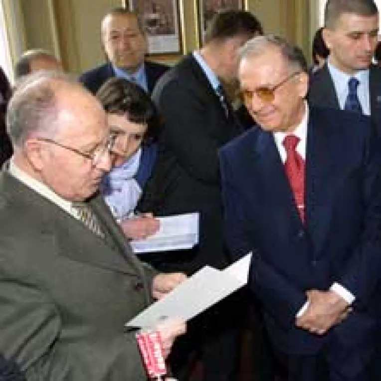 Iliescu, seniorul seniorilor din PSD