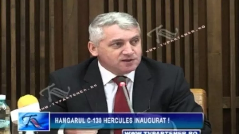 Inaugurarea celui mai mare si mai modern hangar al Fortelor Aeriene Romane: "Hangarul de Mentenanta Aeronave C-130 HERCULES" 