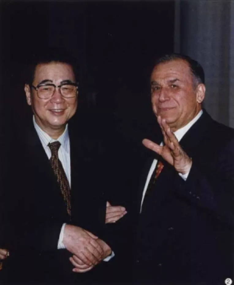 Ion Iliescu despre obtuzitatea in gandire a unor jurnalisti obsedati de subiectul dezvoltarii relatiilor Romaniei cu China