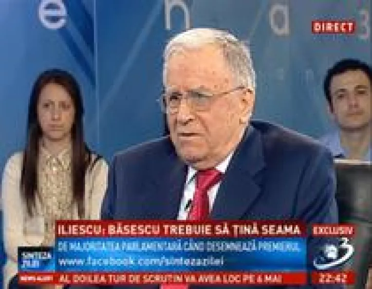 Ion Iliescu: Oamenii trebuie sa-si recupereze banii 