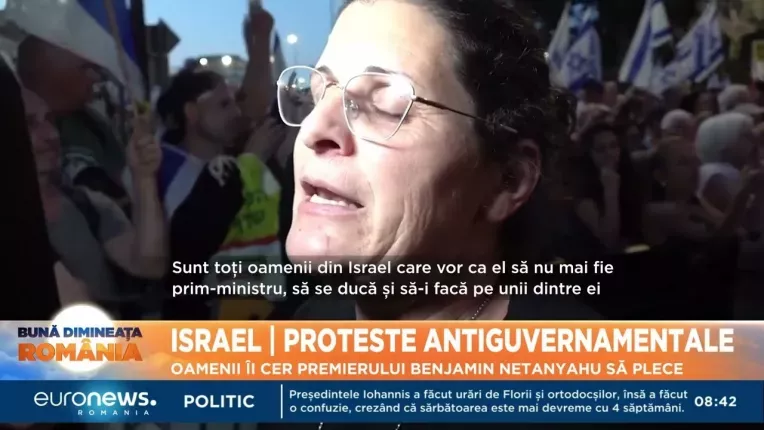 Israel: Cel mai mare protest de pana acum. Zeci de mii de oameni cer demisia premierului Netanyahu