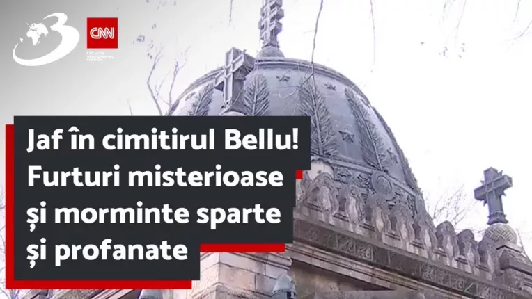 Jaf in cimitirul Bellu! Furturi misterioase si morminte sparte si profanate
