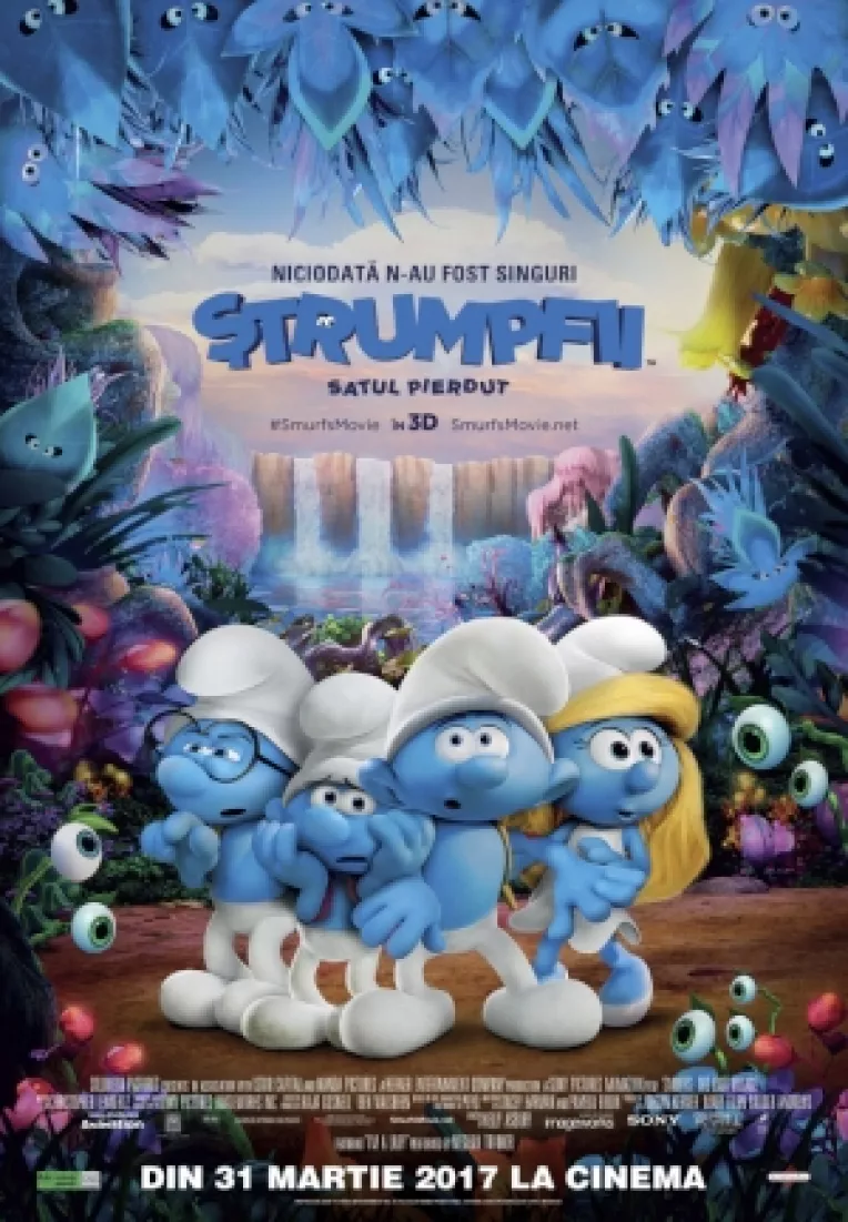 Lansarea mondiala a animatiei Strumpfii: Satul Pierdut se apropie