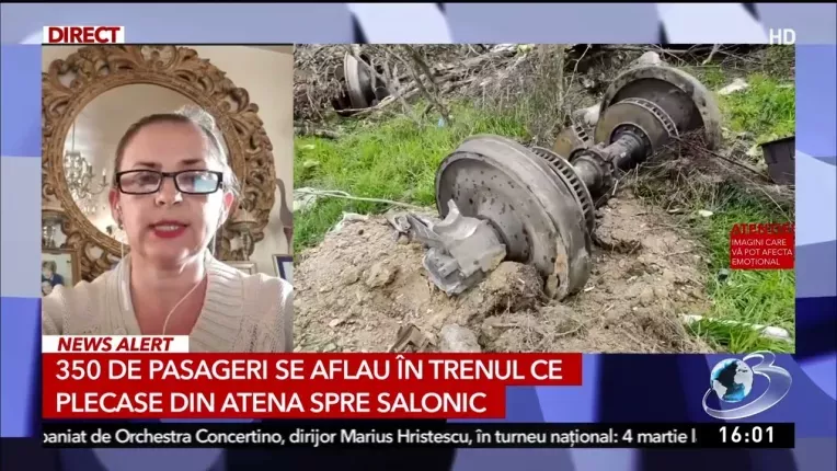 MAE: "Niciun roman nu a solicitat asistenta consulara dupa accidentul feroviar din Grecia"