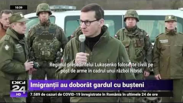 Mii de oameni sunt prizonieri in butoiul cu pulbere de la granita dintre Polonia si Belarus