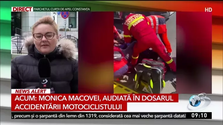 Monica Macovei, audiata in dosarul accidentarii motociclistului, la Constanta