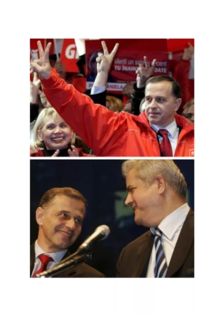 Nastase, Diaconescu, Geoana - toti trei promovati de-a lungul timpului de Petre Roman