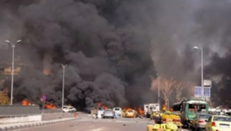 O bomba a explodat joi langa Ambasada Rusiei, in capitala Siriei