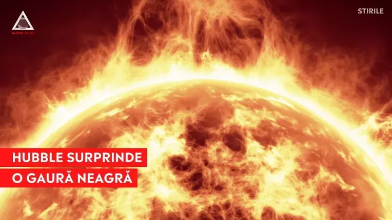 O stea a fost inghitita de o gaura neagra