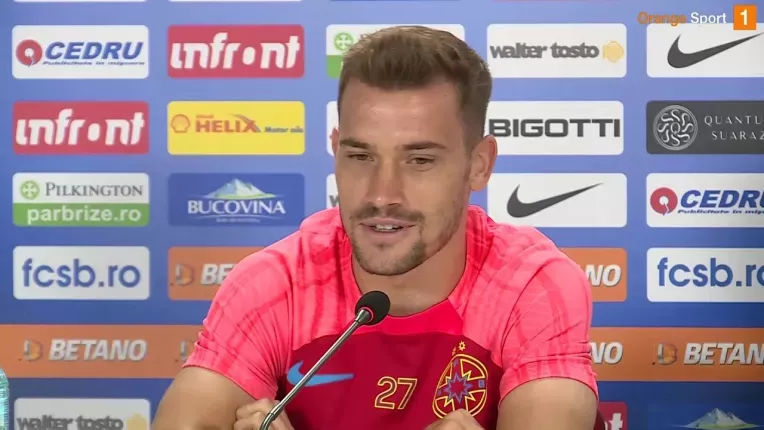 Olaru, inainte de FCSB - CSKA 1948 Sofia: "Nu doar eu si Coman avem un inceput bun de sezon"