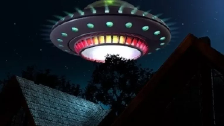 OZN la Buzau: O sfera luminoasa cu diametrul de 20 de metri