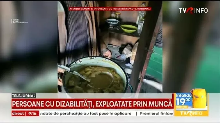 Patru persoane, retinute in cazul oamenilor cu handicap psihic exploatati in judetul Maramures